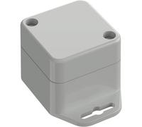 TRU COMPONENTS TC-10860360 Cloche à bride 44.80 x 44.80 x 40.10 ABS gris clair 1 pc(s)