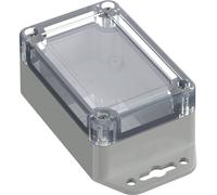 TRU COMPONENTS TC-10860436 Cloche à bride 90 x 60 x 39.90 ABS-PC gris clair 1 pc(s)