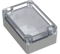 TRU COMPONENTS TC-10860464 Boîtier universel 105 x 70 x 40 Polycarbonate gris clair 1 pc(s)