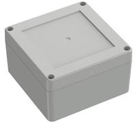 TRU COMPONENTS TC-10860512 Boîtier universel 105 x 105 x 60.10 Polycarbonate gris clair 1 pc(s)