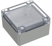 TRU COMPONENTS TC-10860524 Boîtier universel 105 x 105 x 60.10 ABS-PC gris clair 1 pc(s)