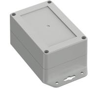 TRU COMPONENTS TC-10860616 Cloche à bride 120 x 80 x 60.20 Polycarbonate gris clair 1 pc(s)