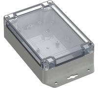 TRU COMPONENTS TC-10860760 Cloche à bride 150 x 100 x 45 ABS-PC gris clair 1 pc(s)