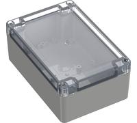 TRU COMPONENTS TC-10860780 Boîtier universel 150 x 100 x 60 Polycarbonate gris clair 1 pc(s)