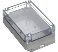 TRU COMPONENTS TC-10860900 Cloche à bride 179.90 x 119.90 x 60.20 ABS-PC gris clair 1 pc(s)