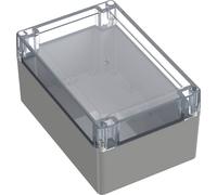TRU COMPONENTS TC-10860932 Boîtier universel 180 x 120 x 90.30 ABS-PC gris clair 1 pc(s)