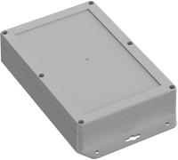 TRU COMPONENTS TC-10860980 Cloche à bride 209.70 x 139.80 x 45.10 Polycarbonate gris clair 1 pc(s)