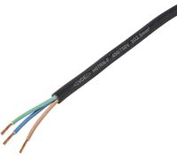 TRU COMPONENTS TC-11594940 Câble à gaine caoutchouc H07RN-F 3 x 2.5 mm² noir Marchandise vendue au mètre