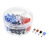 TRU COMPONENTS TC-11599332 Assortiment d'embouts simples 0.75 mm², 1 mm², 1.5