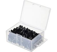 TRU COMPONENTS TC-11599336 Assortiment dembouts simples 1.5 mm² noir 500 pc(s)
