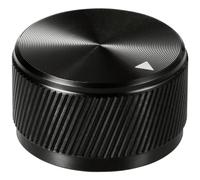 TRU COMPONENTS TC-11613816 Tête de bouton rotatif avec marquage noir (Ø x H) 30 mm x 17 mm aluminium 1 pc(s)