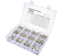 TRU COMPONENTS TC-11991844 Assortiment de cosses à oeillet non isolé 0.5 mm² 6