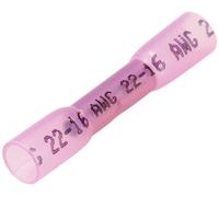 TRU COMPONENTS TC-11991848 Prolongateur avec gaine thermorétractable 0.5 mm² 1.5 mm² entièrement isolé rouge