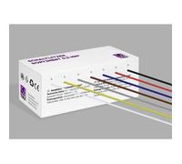 TRU COMPONENTS TC-12112360 Fil de câblage 0.5 mm² noir, blanc, rouge, bleu, marron, gris, jaune-vert 1 set