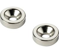 TRU COMPONENTS TC-12250604 Aimant permanent anneau (Ø x H) 10 mm x 5 mm M3 Température limite (max.): 150 °C