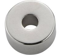 TRU COMPONENTS TC-12260100 Aimant permanent anneau (Ø x H) 13 mm x 6 mm Température limite (max.): 100 °C