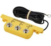 TRU COMPONENTS TC-12277208 Fiche mâle de mise à la terre 3x 10 mm, forme coudée avec câble 1 pc(s)