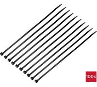 TRU COMPONENTS TC-12523700 Serre-câble 300 mm 4.8 mm noir Résistance au froid 100 pc(s)