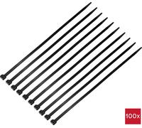 TRU COMPONENTS TC-12523704 Serre-câble 380 mm 7.6 mm noir Résistance au froid 100 pc(s)