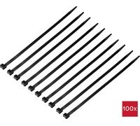 TRU COMPONENTS TC-12533364 Serre-câble 300 mm 7.6 mm noir 100 pc(s)