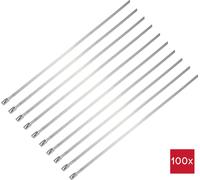 TRU COMPONENTS TC-12647636 Serre-câbles en acier 290 mm 4.6 mm AISI 316 100 pc(s)
