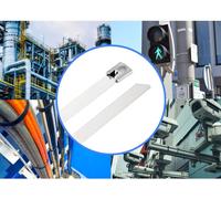 TRU COMPONENTS TC-12656536 Serre-câbles en acier 360 mm 7.9 mm AISI 304 100 pc(s)