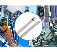 TRU COMPONENTS TC-12656540 Serre-câbles en acier 840 mm 7.9 mm AISI 304 100 pc(s)