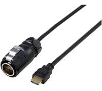 TRU COMPONENTS TC-12770472 Adaptateur noir 1 m