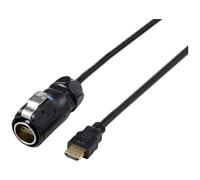 TRU COMPONENTS TC-12770472 Adaptateur noir 1 m