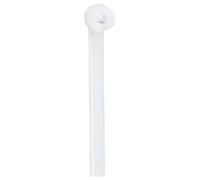 TRU COMPONENTS TC-12814148 Serre-câble 140 mm 3.6 mm naturel avec languette métallique, résiste aux produits chimiques 100 pc(s)