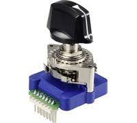 TRU COMPONENTS TC-12830248 Commutateur rotatif 5 V/DC, 25 V/AC, 50 V/AC 0.5 A 1 x 30 ° 1 pc(s)