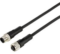 TRU COMPONENTS TC-12833012 Rallonge pour capteur/actionneur M12 fiche droite vers raccord droit 5 m Nombre de pôles: 4 1 pc(s)