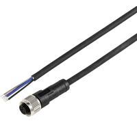 TRU COMPONENTS TC-12833080 Câble de raccordement M12 femelle, droit 5 m Nombre de pôles: 5 1 pc(s)