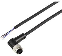 TRU COMPONENTS TC-12833112 Câble de raccordement M12 femelle, coudé 5 m Nombre de pôles: 3 1 pc(s)