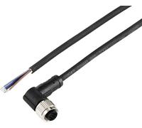 TRU COMPONENTS TC-12833160 Câble de raccordement M12 femelle, coudé 5 m Nombre de pôles: 5 1 pc(s)
