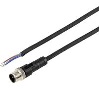 TRU COMPONENTS TC-12833172 Câble de raccordement M12 mâle, droit 2 m Nombre de pôles: 5 1 pc(s)