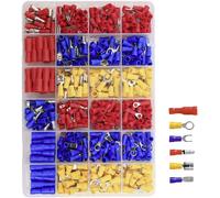 TRU COMPONENTS TC-12888380 Assortiment de cosses à sertir 0.5 mm² 2.5 mm² 500 pc(s)