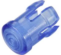 TRU COMPONENTS TC-13030652 Lentille bleu, transparent Adapté pour (LED) LED 3 mm