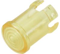 TRU COMPONENTS TC-13069288 Lentille jaune, transparent Adapté pour (LED) LED 5 mm