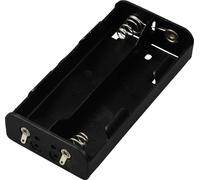 TRU COMPONENTS TC-13220500 Support de pile 4x LR14 (C) raccordement à souder (L x l x H) 111 x 55 x 23 mm