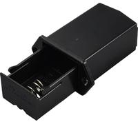 TRU COMPONENTS TC-13220600 Support de pile 1x 6LR61 (9 V) raccordement à souder (L x l x H) 58 x 53 x 28 mm