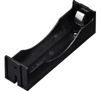 TRU COMPONENTS TC-13220692 Support de pile 1x 18650 raccordement par pôles de contact (L x l x H) 78 x 21 x 21 mm