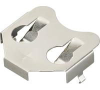 TRU COMPONENTS TC-13220724 Support de pile bouton 1x CR 2016, CR 2020, CR 2025, CR 2032 contact à ressort (L x l x H) 22.4 x 19.8