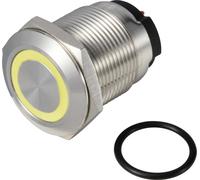 TRU COMPONENTS TC-13224200 ONPOW6319F-10E/Q/Y/12V/S Bouton-poussoir 36 V DC/AC 2 A 1 x Off/(On) à rappel jaune IP65 1 pc(s)