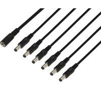 TRU COMPONENTS TC-13232720 Connecteur DC prise femelle - fiche mâle 5.5 mm 2.1 mm 41.2 cm 1 pc(s)