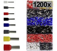 TRU COMPONENTS TC-13377260 Assortiment d'embouts simples partiellement isolé