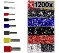 TRU COMPONENTS TC-13377260 Assortiment d'embouts simples partiellement isolé