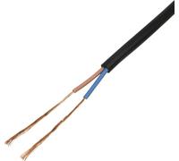 TRU COMPONENTS TC-13389156 Câble à gaine caoutchouc H05RN-F 2 x 0.75 mm² noir 50 m