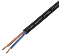 TRU COMPONENTS TC-13389172 Câble à gaine caoutchouc H05RN-F 2 x 1 mm² noir 100 m