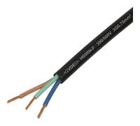 TRU COMPONENTS TC-13389180 Câble à gaine caoutchouc H05RN-F 3 G 0.75 mm² noir